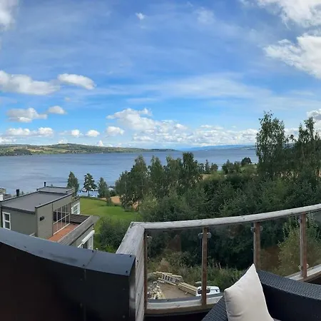 Feriehus Modern, Family-friendly Near A On Mjosa