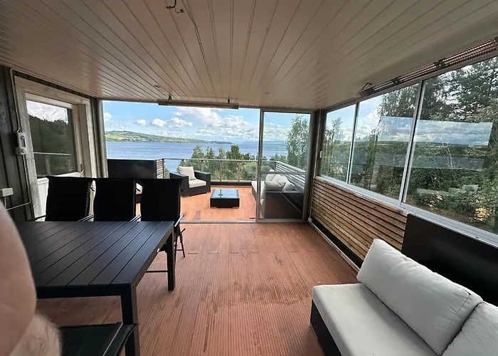 Moderne Og Familievennlig Bolig, Naer Populaer Ved Mjosa Casa vacanze *